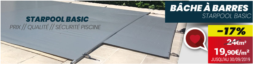 Couverture de sécurité piscine STARPOOL BASIC