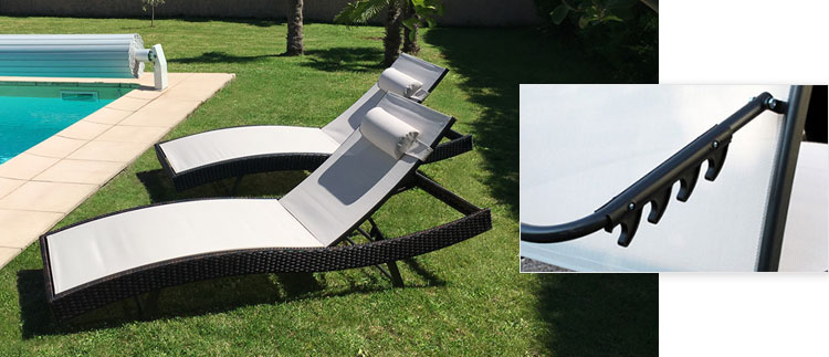 Le bain de soleil Sumba ajoute une touche d élégance à votre jardin Le bain de soleil Sumba ajoute une touche d élégance à votre jardin