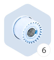 Support de filtration du spa NETSPA Octopus Support de filtration du spa NETSPA Octopus