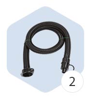 Tuyau gonflable du spa Vita Premium Tuyau gonflable du spa Vita Premium
