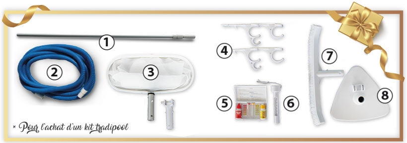 Kit nettoyage tradipool Kit nettoyage tradipool