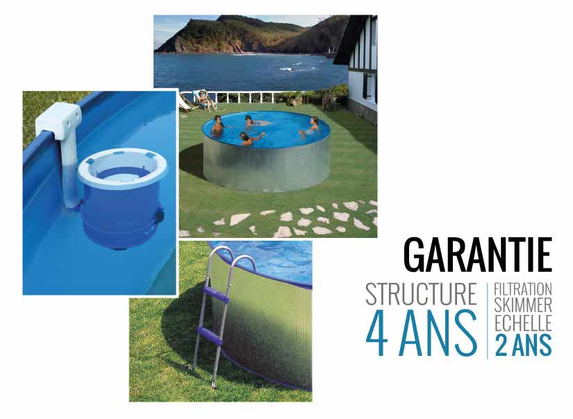 Piscine hors sol acier GRE TENERIFE Piscine hors sol acier GRE TENERIFE