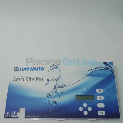 Face avant avec panneau de commandes pour électrolyseur Hayward Aquarite Pro (GLX-ARPRO-MEM-E)