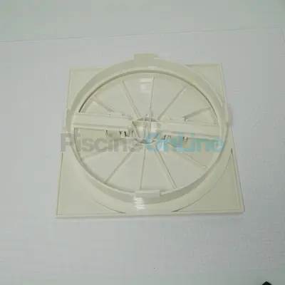 Couvercle rond + cadre carré pour skimmer ASTRAL Prestige - blanc (4402010510)