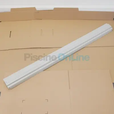 Profilé de poteau Vertical Gris pour piscine hors sol Gré 1.32M (PVG1201295P)