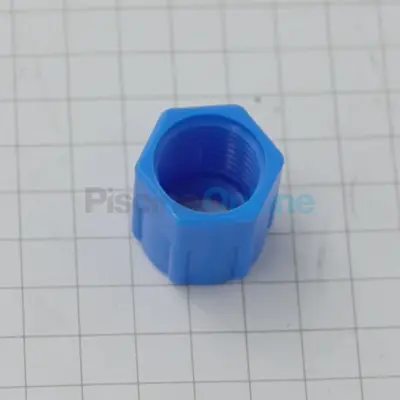 Ecrou raccord à coiffe D6 polyamide pour électrolyseurs SELWATCH Plus, REGANALYS, ANALYS 3 (101020)