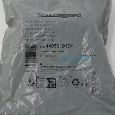 Condensateur 32 µF pour pompes Astral (4405010174)