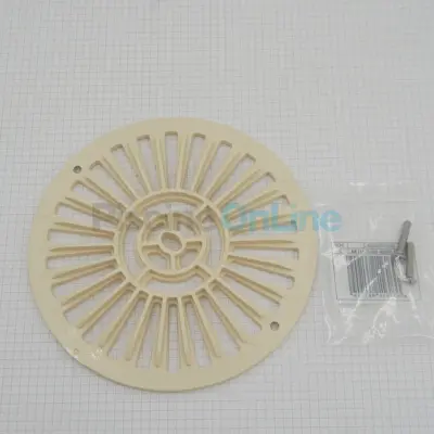 Grille pour bonde de fond ASTRAL  2'' Liner/Piscine Préfabriqué AM + vis métriques 25 mm - SABLE (4402020029)