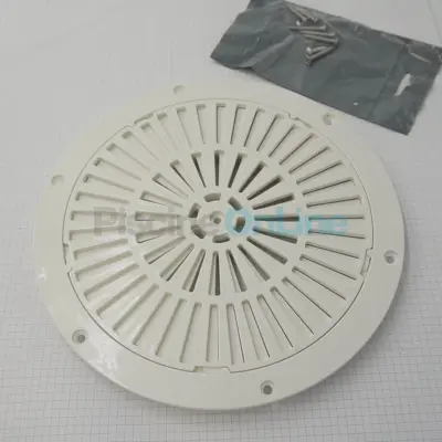 Grille + vis (métriques) pour buse de refoulement de fond 3'' avec grille Ø215mm (11795) (4402042401)
