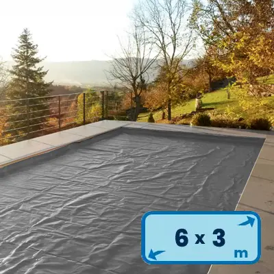 Bâche de protection pour volet piscine 6m x 3m PROCOVER