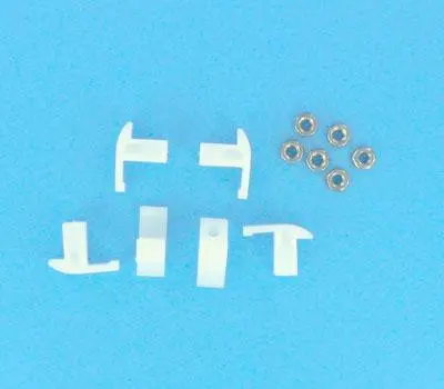 Clips plastiques de support d'ampoule de projecteur Standard (x6)