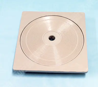 Couvercle rond et cadre de skimmer - GRIS