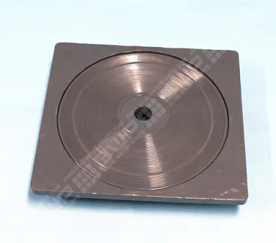 Couvercle rond et cadre de skimmer - ANTHRACITE