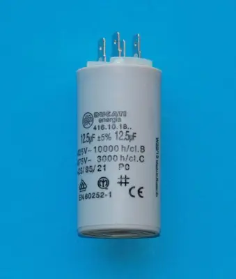 Condensateur DAB 12,5 µF - 3/4 CV mono