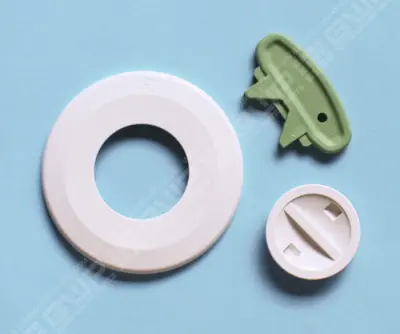 Enjoliveur + bouchon PB 00300 Int, 1"1/2 - BLANC