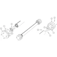 Pièces détachées pour Axe de volet ECA ROUSSILLON 2
