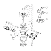 Pièces détachées pour Vanne Top 1 1/2 " MPV-01 EMAUX