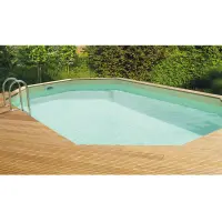 Piscine en bois Gardipool Oblong