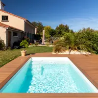 Mini coque piscine Rosa - 3,90 x 2,49, moins de 10m²