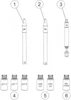 Pièces détachées pour Pompes doseuses - Sondes pH, Redox, Ampérométrique