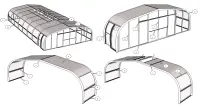 Pièces détachées pour Abris Abridays D110