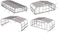 Pièces détachées pour Abris Abridays T87