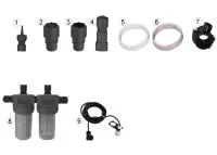 Pièces détachées pour pompes doseuses MICRODOS : Accessoires
