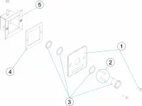 Pièces détachées pour Bouton poussoir étanche