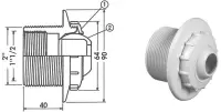 Pièces détachées pour Buse COFIES Orientable béton 2'' - 1''1-2