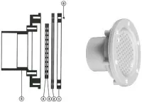 Pièces détachées pour Buse COFIES Réglable béton-liner 2'' - Ø63mm