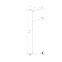 Pièces détachées pour Cascade Astral Champignon ø 285 mm