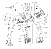 Pièces détachées pour Robot Dolphin PLUS