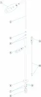 Pièces détachées pour Douche IML 1 pommeau 1 robinet