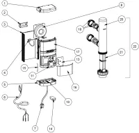 Pièces détachées pour Electrolyseur Waterco HYDROCLOR