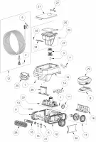 Pièces détachées pour Robot Zodiac ER 230