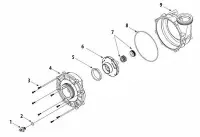 Pièces détachées pour Pompe spa WATERWAY EX2 Wet End Replacement Parts