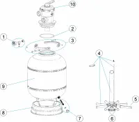 Pièces détachées pour Filtres Certikin BRASIL FBT