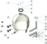 Pièces détachées pour Filtre Astral CANTABRIC diamètre 900