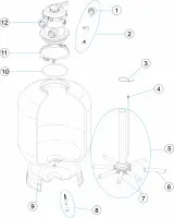 Pièces détachées pour Filtres IML CORINTO TOP