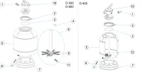 Pièces détachées pour Filtre GALACTIC TOP