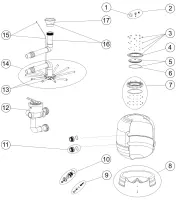 Pièces détachées pour Filtres Zodiac MS