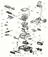 Pièces détachées pour Robot ZODIAC FREERIDER RF 5600iQ