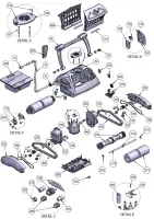 Pièces détachées pour Robot Aquabot H7 duo plus
