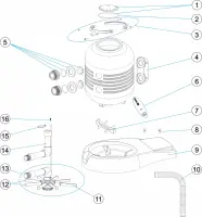 Pièces détachées pour Groupe de filtration monobloc MAX SIDE MSM380K, MSM480K, MSM560K