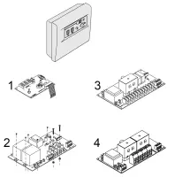 Pièces détachées pour Panneau de commande Harvia C80, C90, C150