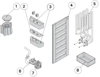 Pièces détachées pour Poêles Harvia COMPACT