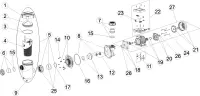 Pièces détachées pour Pompes Astral ASTRAMAX EU