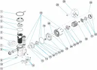 Pièces détachées pour Pompes Astral SPRINT