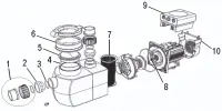 Pièces détachées pour Pompe AQUAFORTE INVERPRO VS IP30