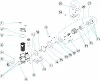 Pièces détachées pour Pompes ASTRAL NEW EUROPA SE2R
